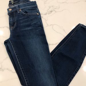 7 FOR ALL MANKIND “The Ankle Skinny” in Vixen Sky